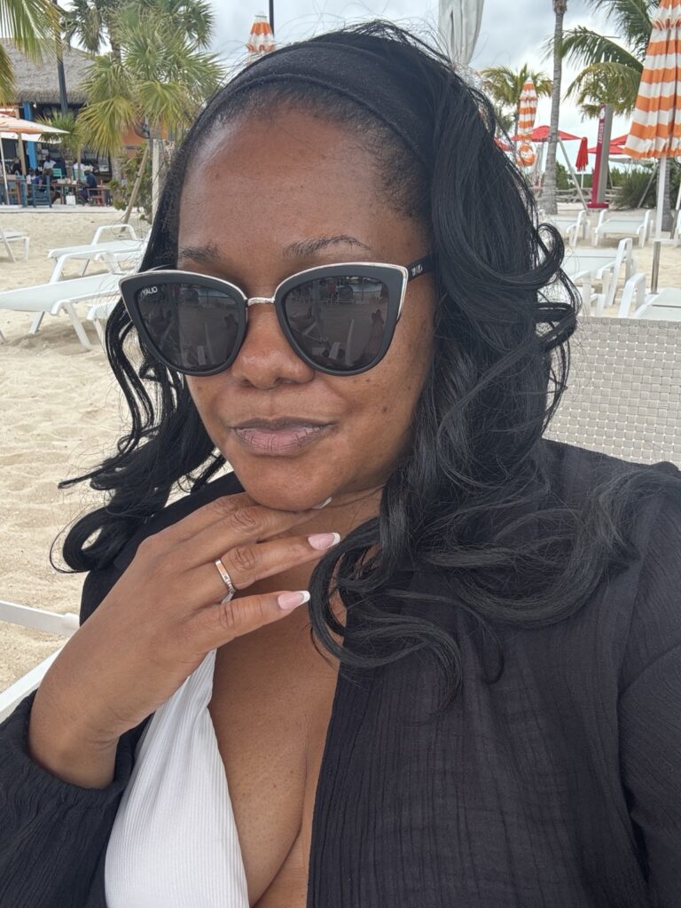Woman Relaxing and Feeling Confident